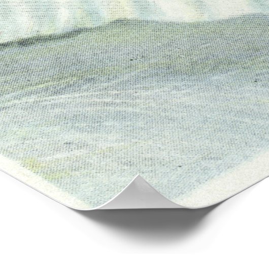 Reiten der Whiteface-Kurve Poster (Ecke)