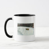 Reiten der Whiteface-Kurve Tasse (Links)