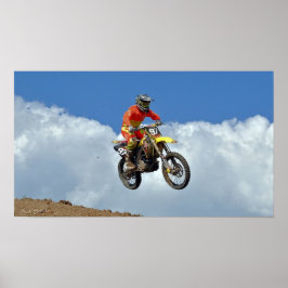 Reiten der Wolken Poster