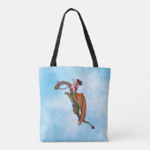Reiten des Regenbogendrachen Tasche (Rückseite)