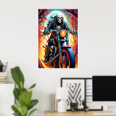 Reiten durch die Baumgrenzen Poster (Heimbüro)