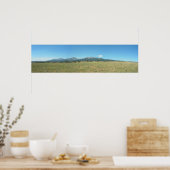 Reiten durch die Crazy Mountains Poster (Küche)