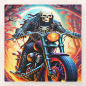 Reiten durch die Verflechtungszweige Glasuntersetzer (Vorderseite)