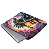 Reiten durch die Verflechtungszweige Laptopschutzhülle (Vorne Knopf)