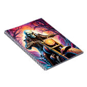 Reiten durch die Verflechtungszweige Notizblock (Rechte Seite)