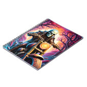 Reiten durch die Verflechtungszweige Notizblock (Linke Seite)