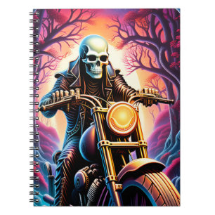 Reiten durch die Verflechtungszweige Notizblock