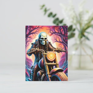 Reiten durch die Verflechtungszweige Postkarte