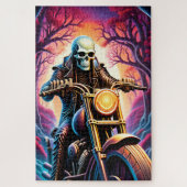 Reiten durch die Verflechtungszweige Puzzle (Vertikal)