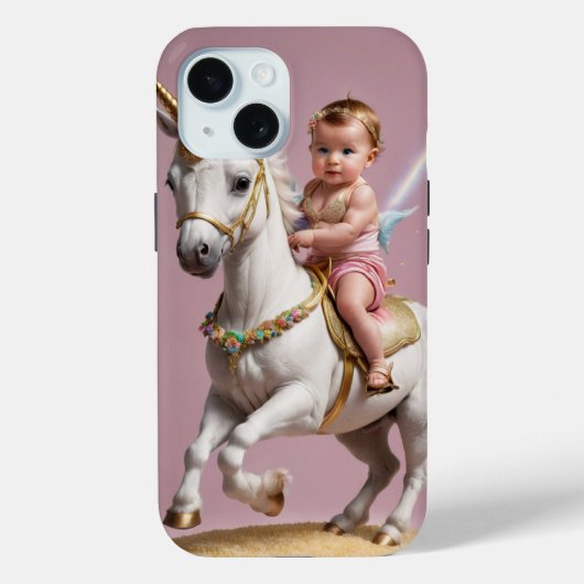 Reiten eines Einhorns Case-Mate iPhone Hülle (Rückseite)