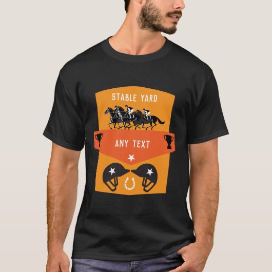 Reiten Event Geschenke Stable Yards T-Shirt (Vorderseite)
