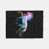 Reiten Fleecedecke (Vorderseite (Horizontal))