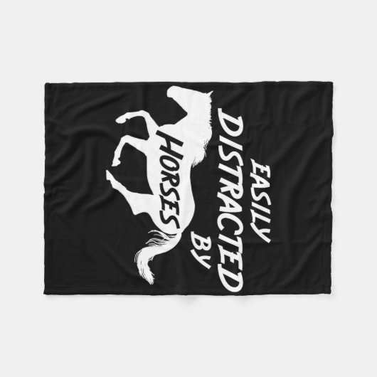 Reiten Fleecedecke (Vorderseite (Horizontal))