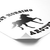 Reiten Fotodruck (Ecke)