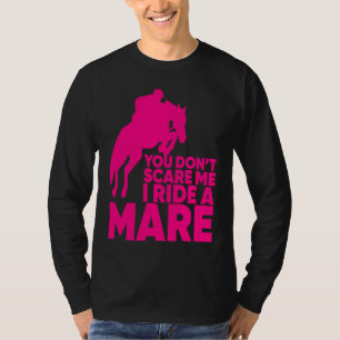 Reiten für Männer Frauen Cooles Equestrian Stute T-Shirt