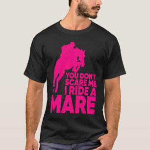 Reiten für Männer Frauen Cooles Equestrian Stute T-Shirt