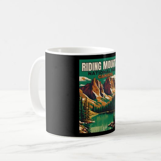 Reiten � Geist der Berge Kaffeetasse (Vorderseite Links)