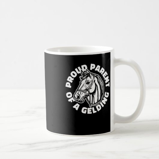 Reiten Gelding - Reiten Kaffeetasse (Rechts)