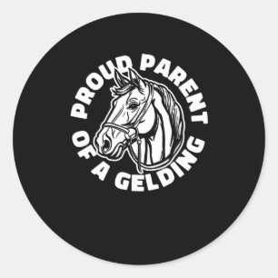 Reiten Gelding - Reiten Runder Aufkleber