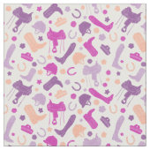 Reiten - Gemustert Stoff (Nahaufnahme)