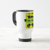 Reiten Geschenke und Merchandise Reisebecher (Vorderseite Links)