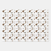 Reiten Geschenkpapier Set (Vorderseite 2)