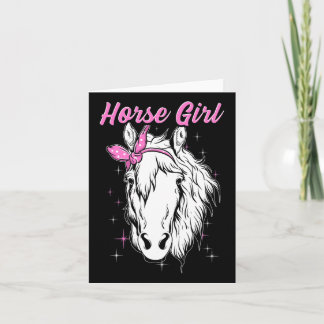 Reiten Girl Horseback Reitsport Karte