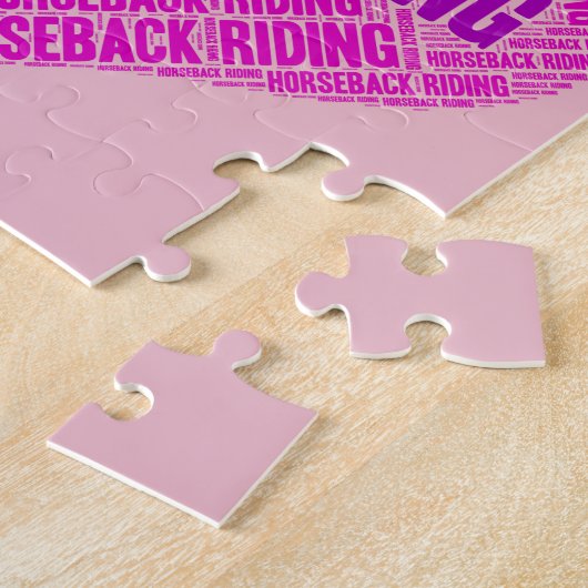 Reiten Herz mit Wildem Pony Puzzle (Seite)