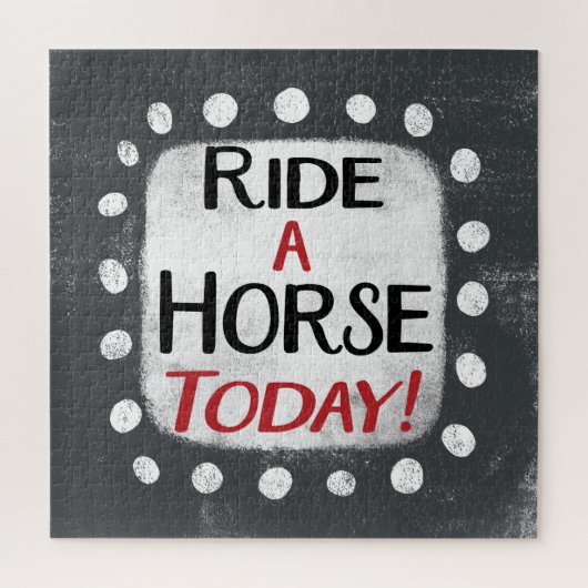 Reiten heute Jigsaw Puzzle (Vertikal)