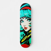 Reiten im künstlerischen Leben: Niedlicher Pop Skateboard (Vorne)