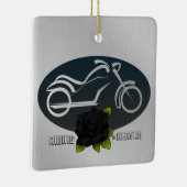 Reiten im Paradies für Biker Keramikornament (Rechts)