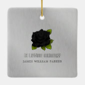 Reiten im Paradies für Biker Keramikornament (Rückseite)