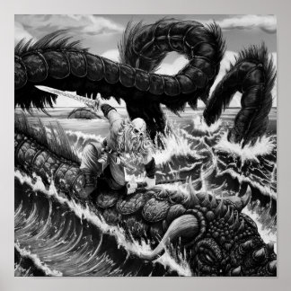 Reiten im Wyrm Poster