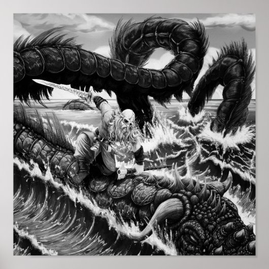 Reiten im Wyrm Poster (Vorne)