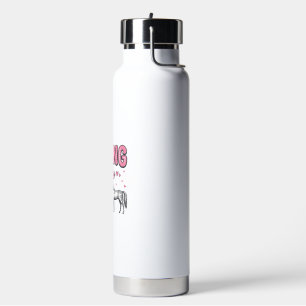 Reiten in den 12 Pferde-Geburtstags-Vektor-Design_ Trinkflasche