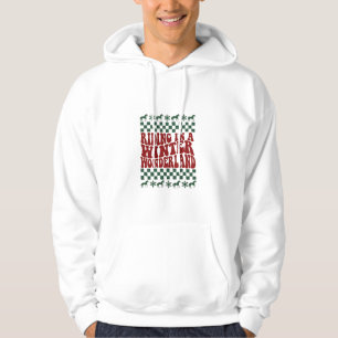Reiten in einem hässlichen Weihnachtswunderland  Hoodie