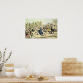 Reiten in Rotten Row, Hyde Park Poster (Küche)