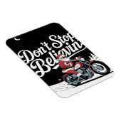 Reiten in Weihnachten Magnet. Magnet (Rechte Seite)