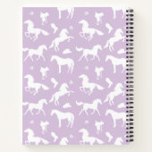 Reiten Individuelle Name Reittier Geschenk Notizblock (Rückseite)