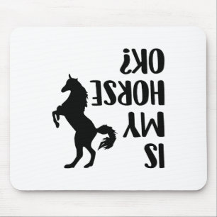 Reiten ist mein Pferd Ok Reittier Arabian Dressur Mousepad