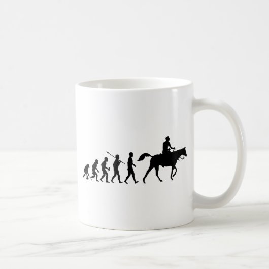 Reiten Kaffeetasse (Rechts)