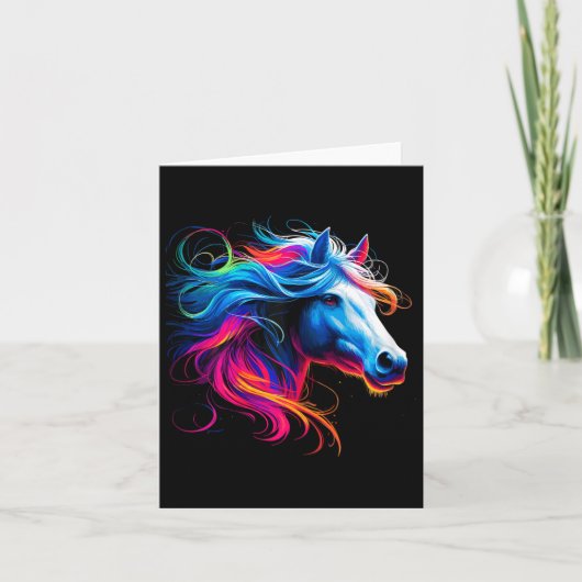 Reiten Karte (Vorderseite)