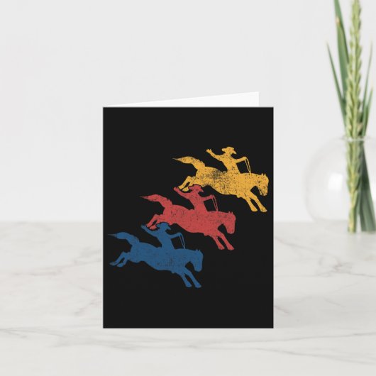 Reiten Karte (Vorderseite)