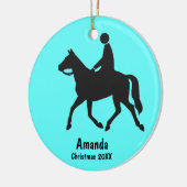 Reiten Keramik Ornament (Links)