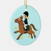 Reiten Keramikornament (Rechts)