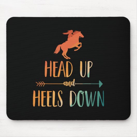 Reiten Kunst, Dichtung und Musik Mousepad (Vorne)