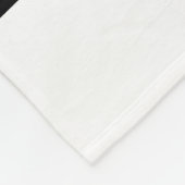 Reiten Liebe Red Hearts Fleece Blanket (Ecke)