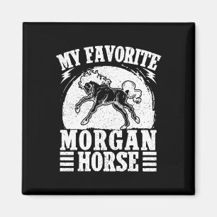 Reiten Lieblings-Morgan Reiten Magnet