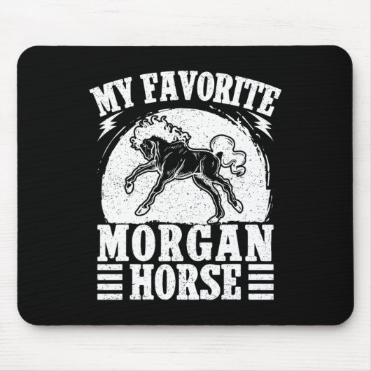 Reiten Lieblings-Morgan Reiten Mousepad (Vorne)