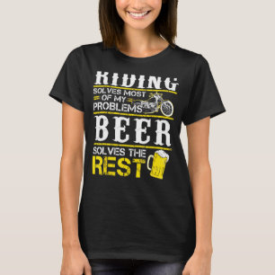 Reiten löst den Großteil meines Problems, um den R T-Shirt